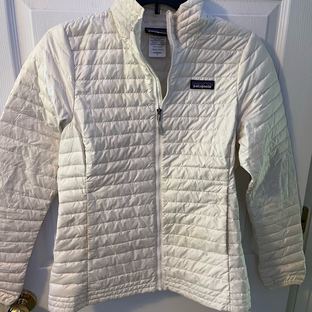 Patagonia Quilted Lightweight Puffer Jacket Womens S Full Zip Outdoor